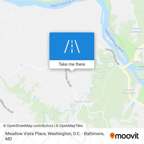 Mapa de Meadow Vista Place
