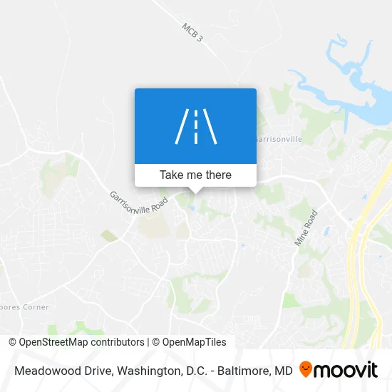 Meadowood Drive map