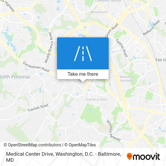 Medical Center Drive map