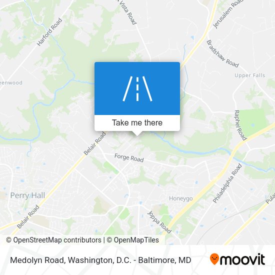 Mapa de Medolyn Road