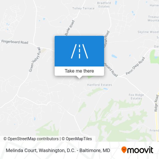 Melinda Court map