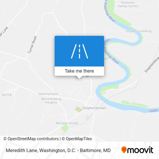 Meredith Lane map