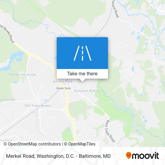 Mapa de Merkel Road