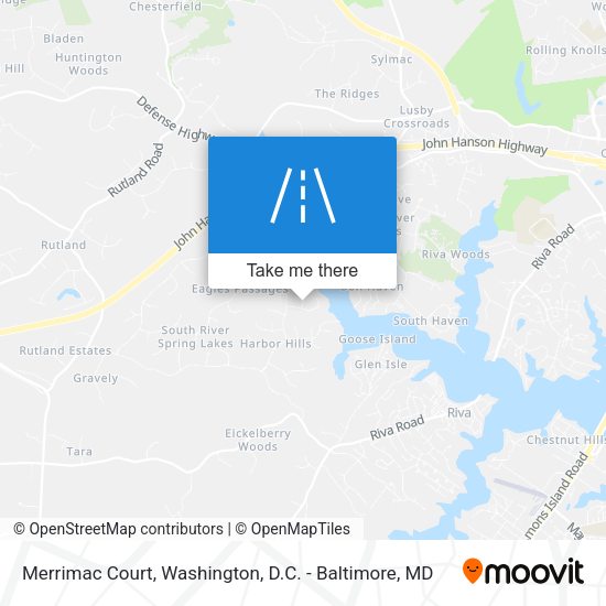 Merrimac Court map
