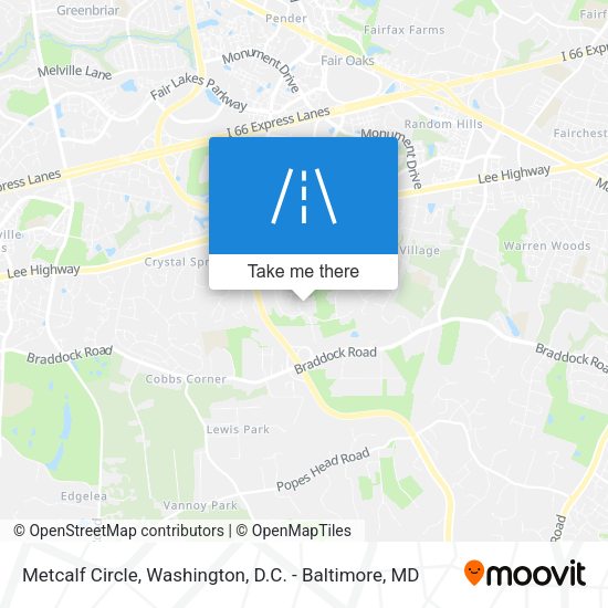 Metcalf Circle map