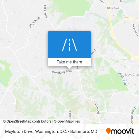 Mapa de Meylston Drive