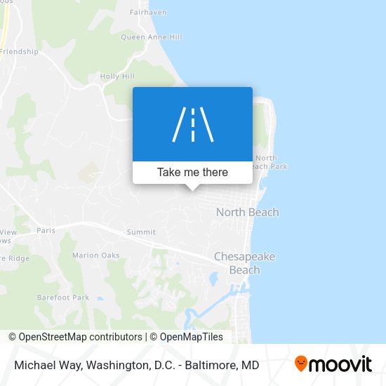 Michael Way map