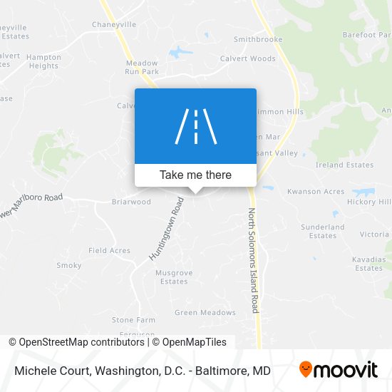 Michele Court map