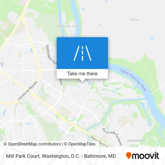 Mill Park Court map