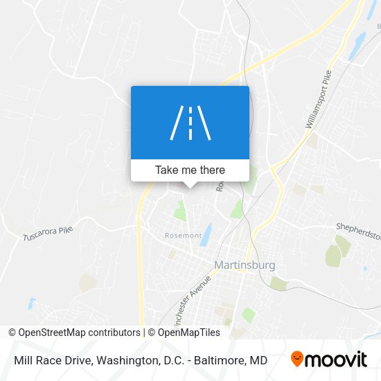 Mapa de Mill Race Drive
