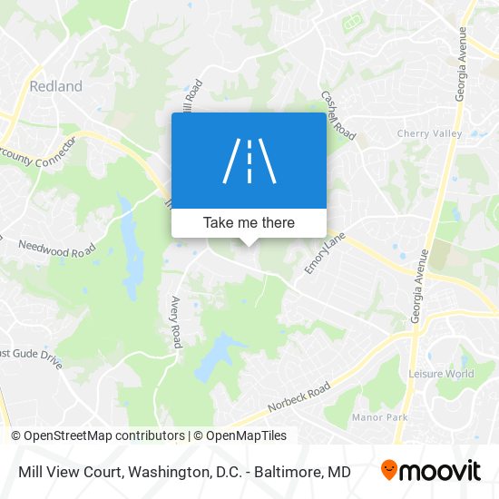 Mapa de Mill View Court
