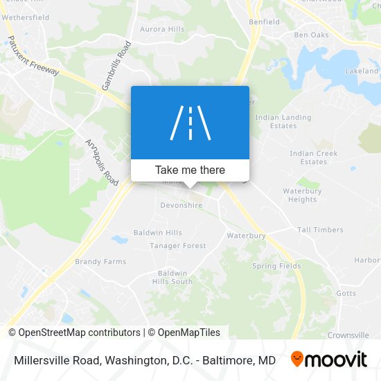 Mapa de Millersville Road