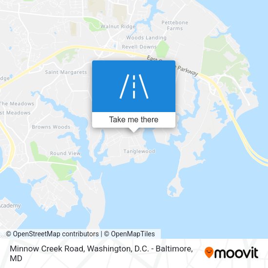 Mapa de Minnow Creek Road