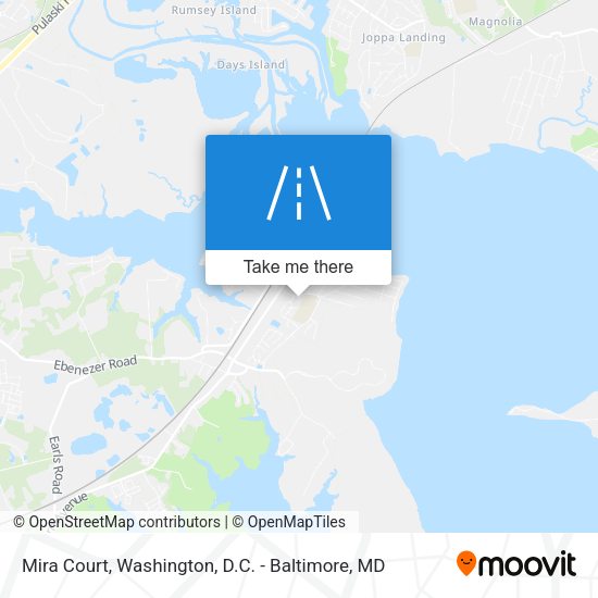 Mira Court map