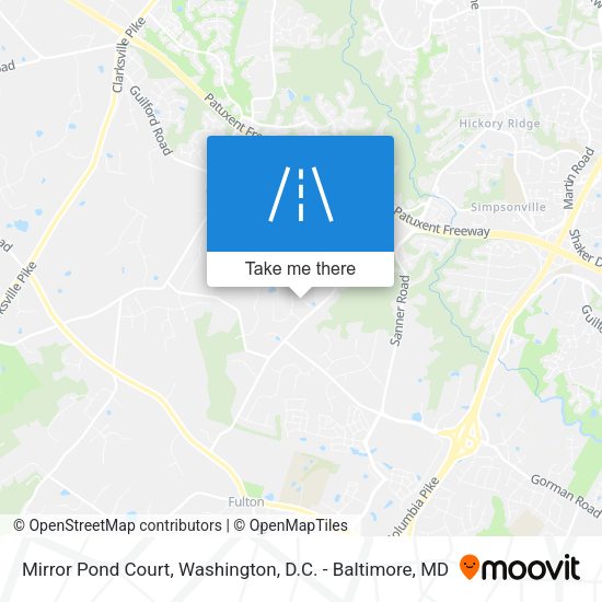 Mirror Pond Court map