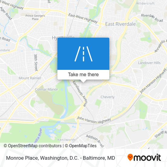 Monroe Place map