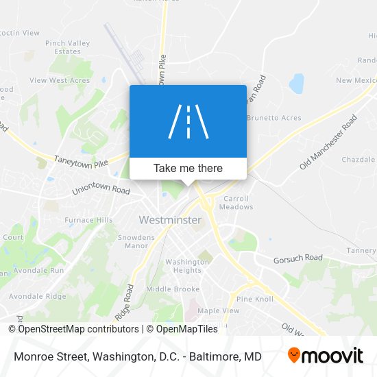 Monroe Street map