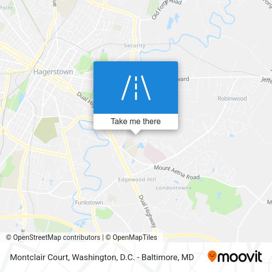 Montclair Court map
