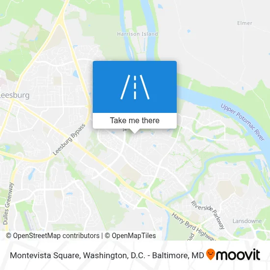 Montevista Square map