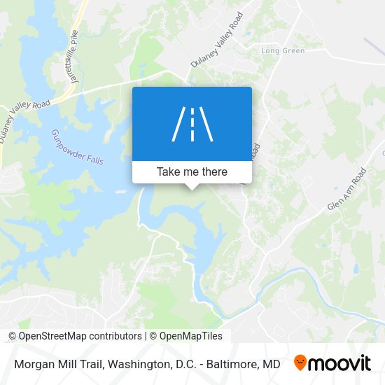 Mapa de Morgan Mill Trail