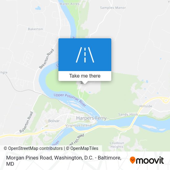 Mapa de Morgan Pines Road