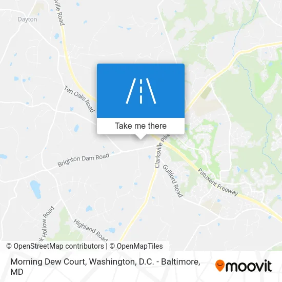 Morning Dew Court map