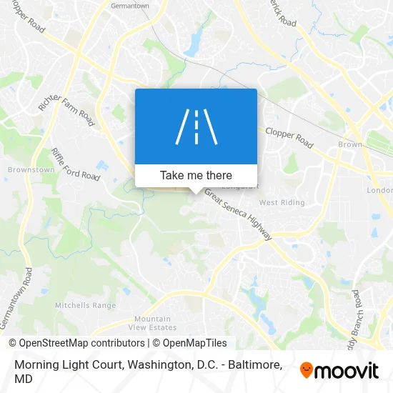 Morning Light Court map
