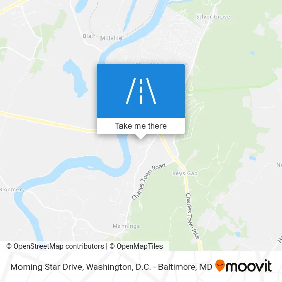 Morning Star Drive map