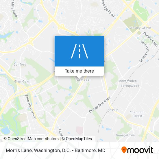 Mapa de Morris Lane