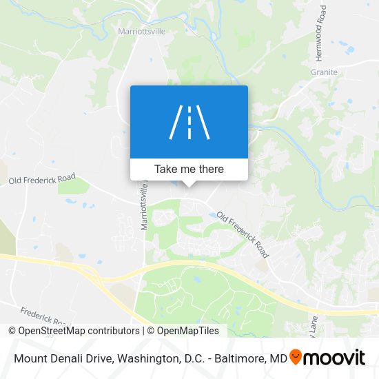 Mapa de Mount Denali Drive