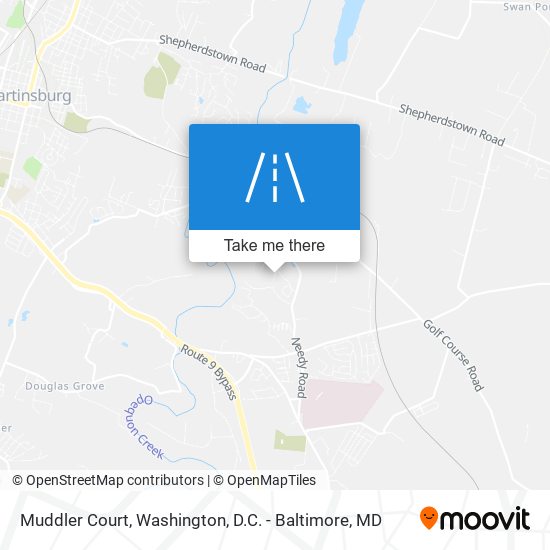 Mapa de Muddler Court