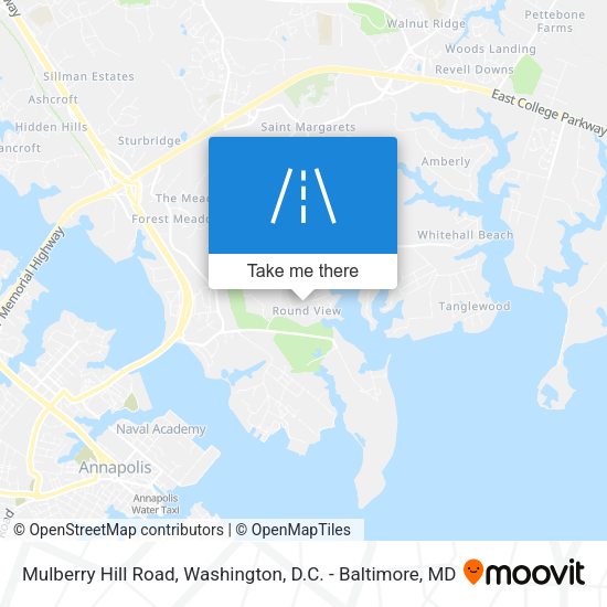 Mapa de Mulberry Hill Road