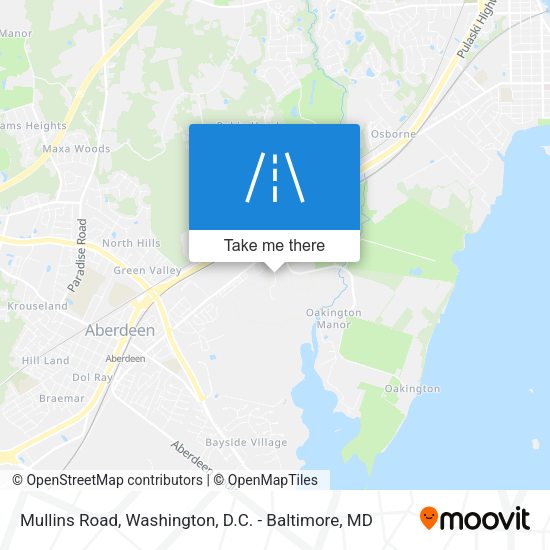 Mullins Road map