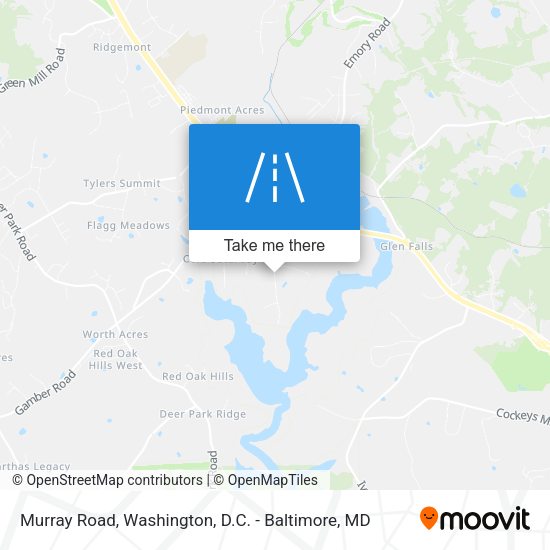 Murray Road map