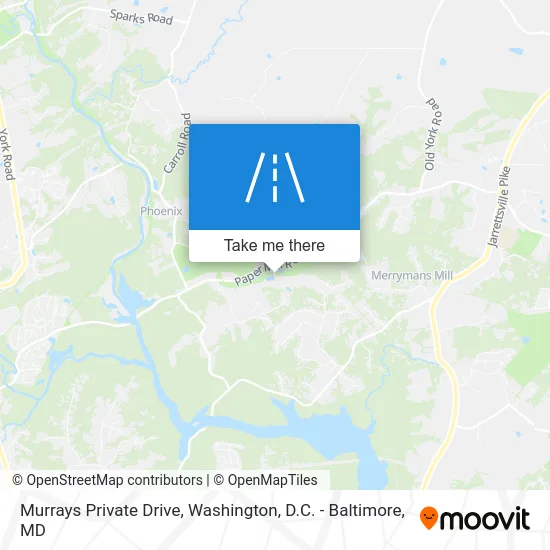 Murrays Private Drive map