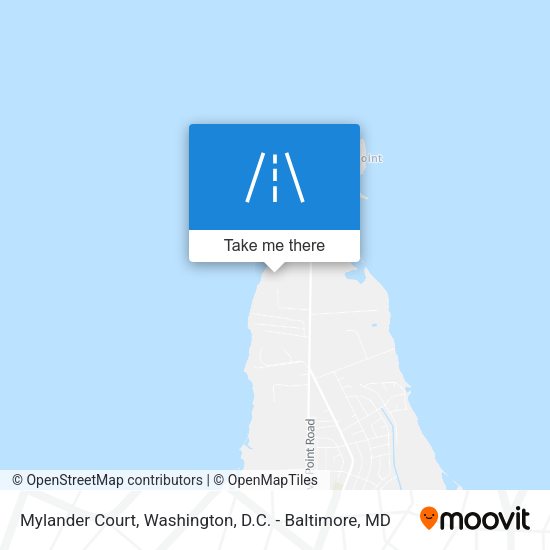 Mylander Court map