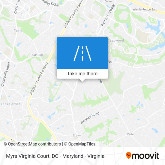 Myra Virginia Court map