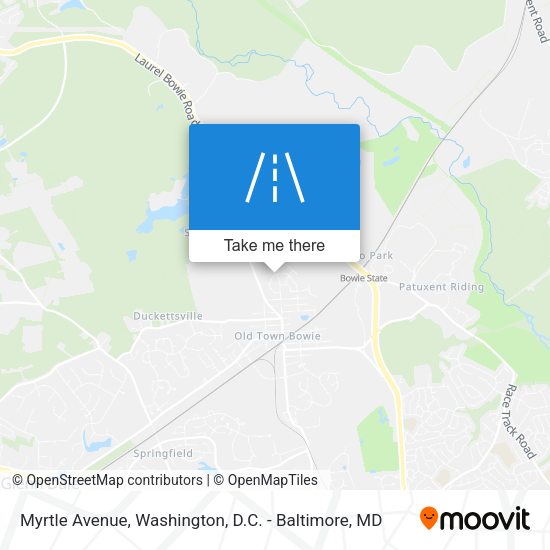Mapa de Myrtle Avenue