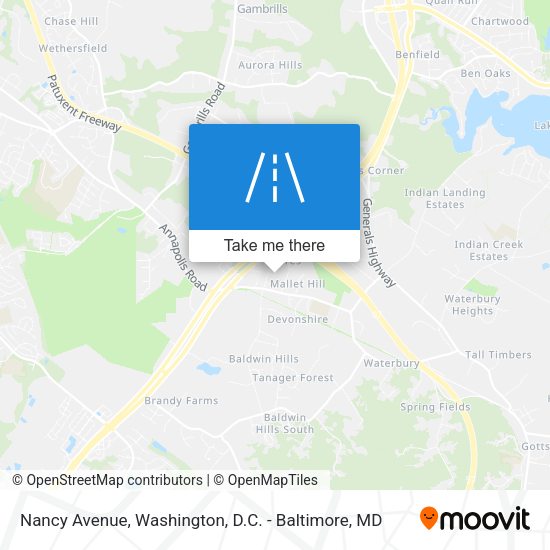 Nancy Avenue map