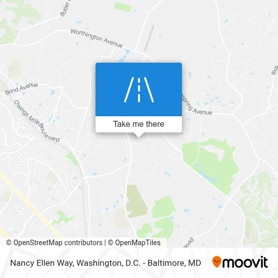 Nancy Ellen Way map