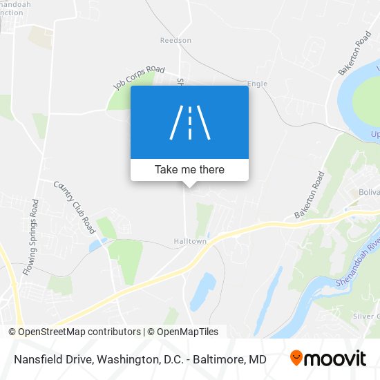 Mapa de Nansfield Drive