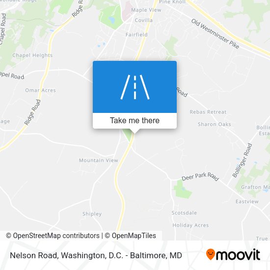 Mapa de Nelson Road
