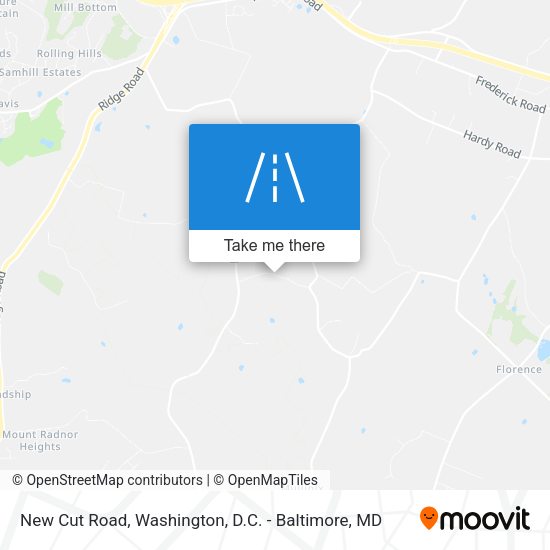 Mapa de New Cut Road
