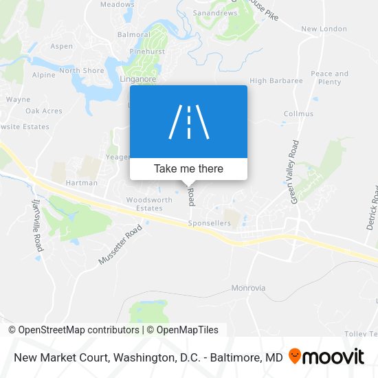 Mapa de New Market Court
