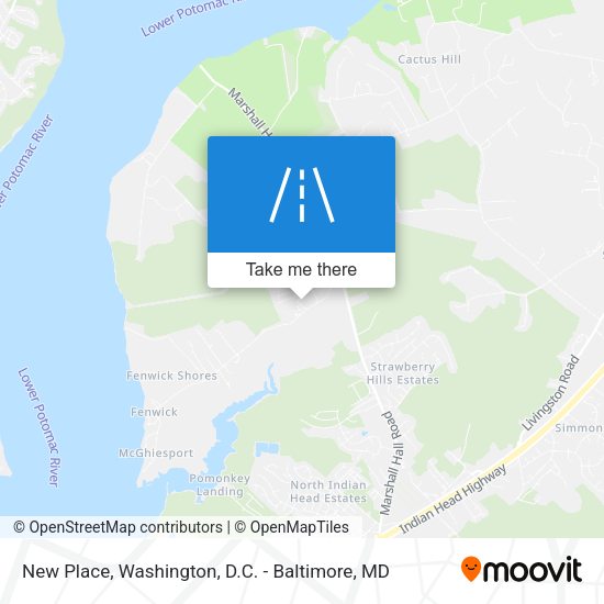 Mapa de New Place