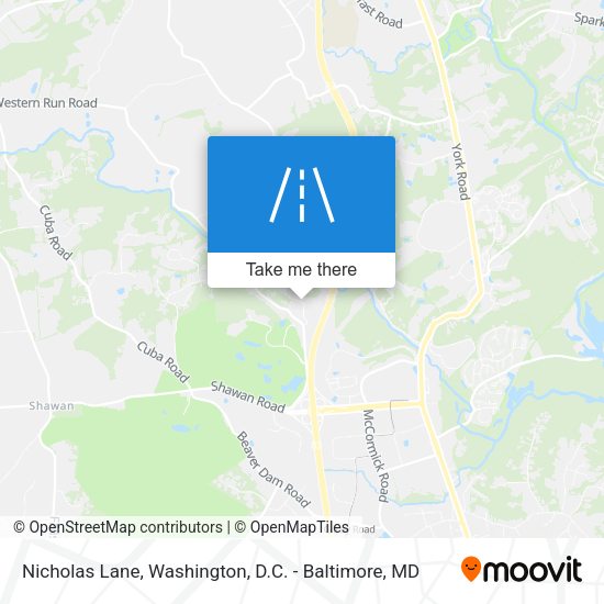 Nicholas Lane map