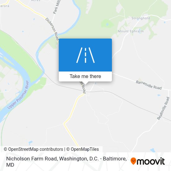 Mapa de Nicholson Farm Road