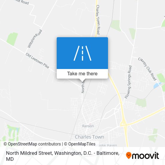 Mapa de North Mildred Street