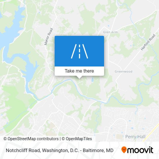 Mapa de Notchcliff Road
