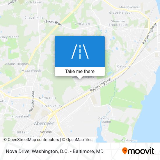 Nova Drive map